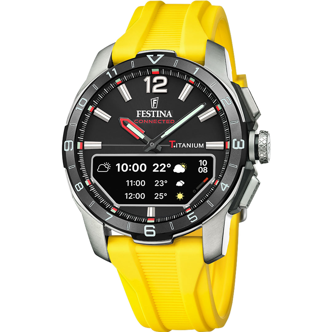 CONNECTED Black / Plastic Black Dial