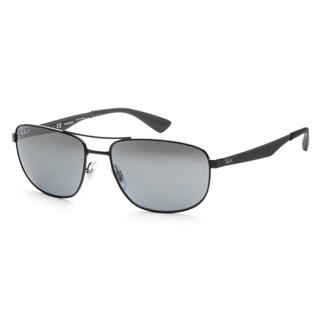 Active Matte Black Frame, Grey Mirror Silver Grad Polar Lens |  Dial