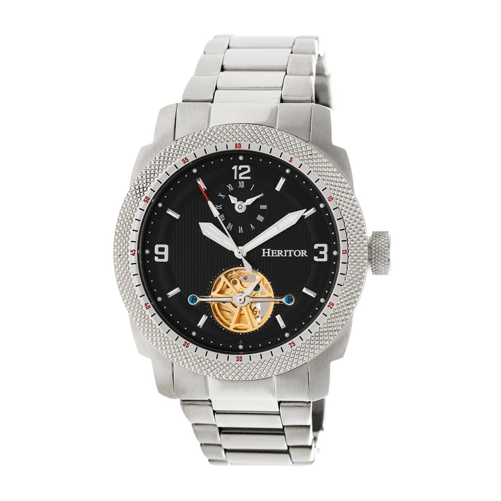 Helmsley Silver/Black | Black Dial