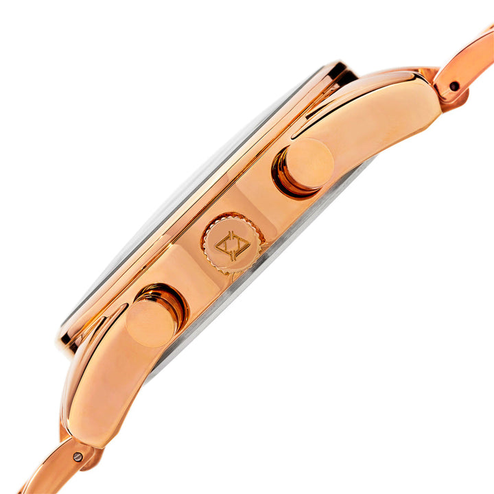 AK812RG-Casual Rose Gold/Stainless Steel | Salmon Dial