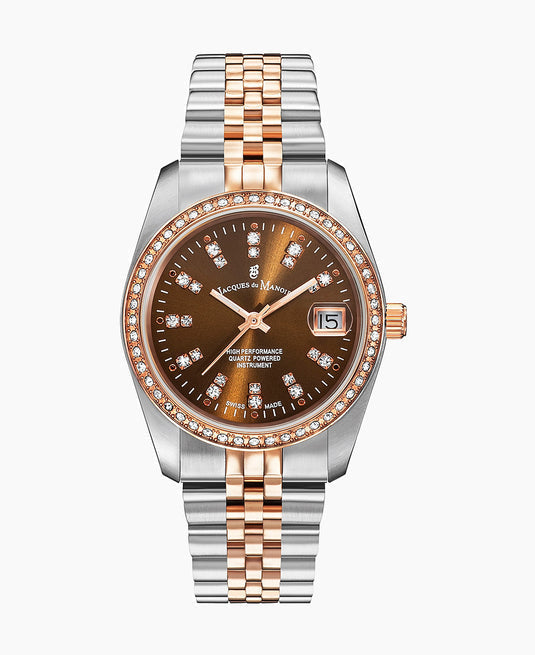 Inspiration Business Two-tone Brown Brown Dial