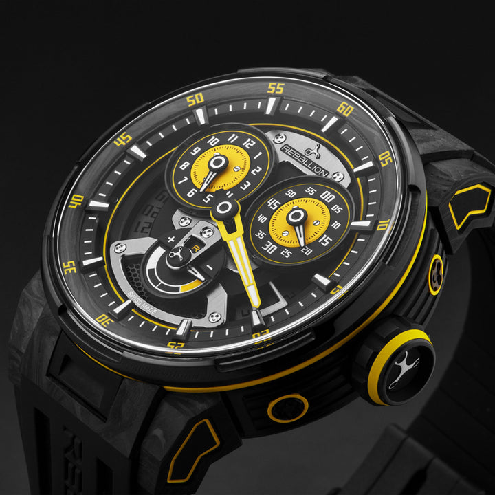 Predator 2.0 RBPR2REG.CA.BMI / Black Yellow | Black Yellow Dial