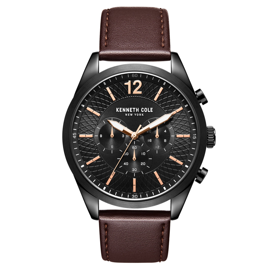 Classic 48 mm / Black / Brown Black Dial