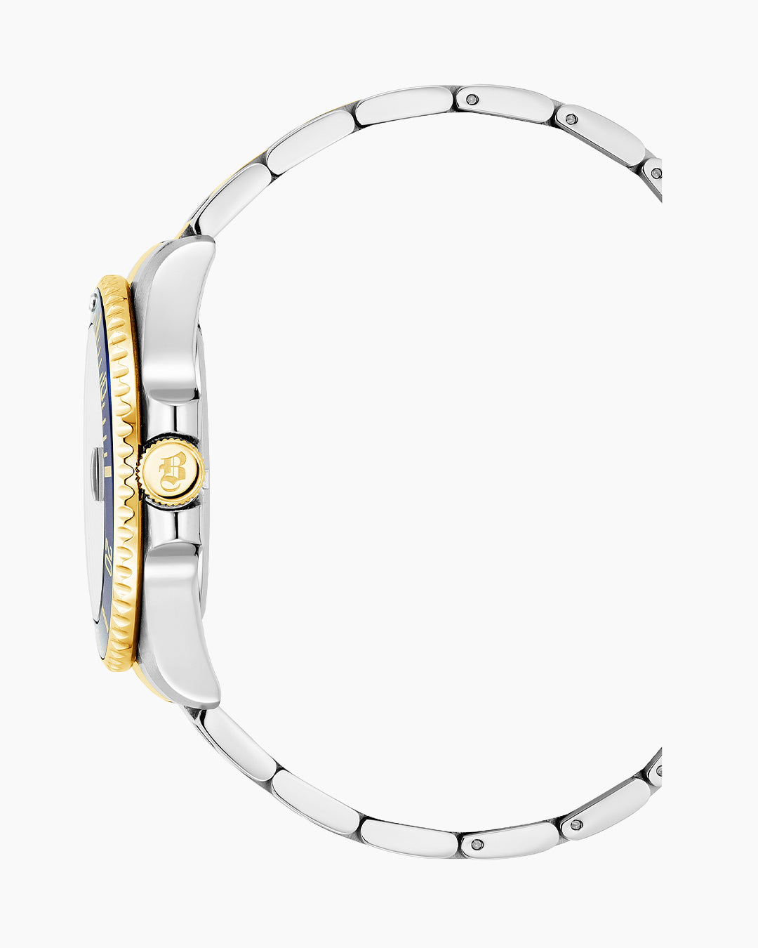 Pro Scuba 43mm Blue dial, bicolor stainless steel bracelet, blue unidirectional 
