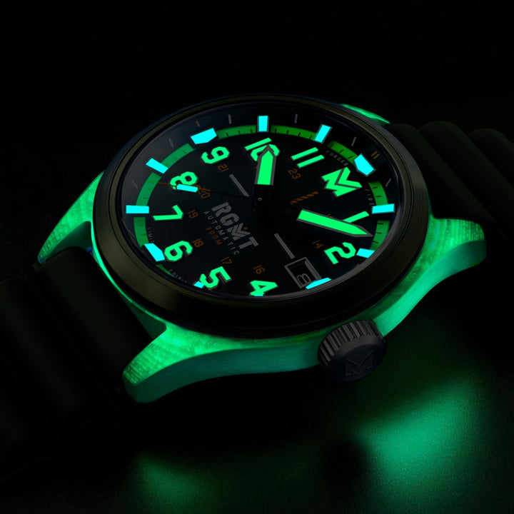 Defender Automatic Limited Edition Green / Silicone | Green Dial
