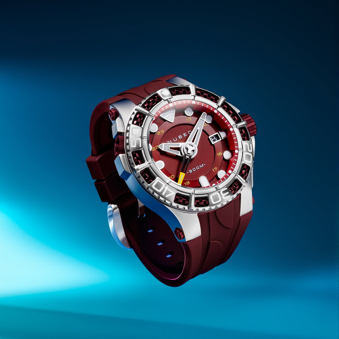 Manta Automatic Limited Edition Red / Silicone | Red Dial