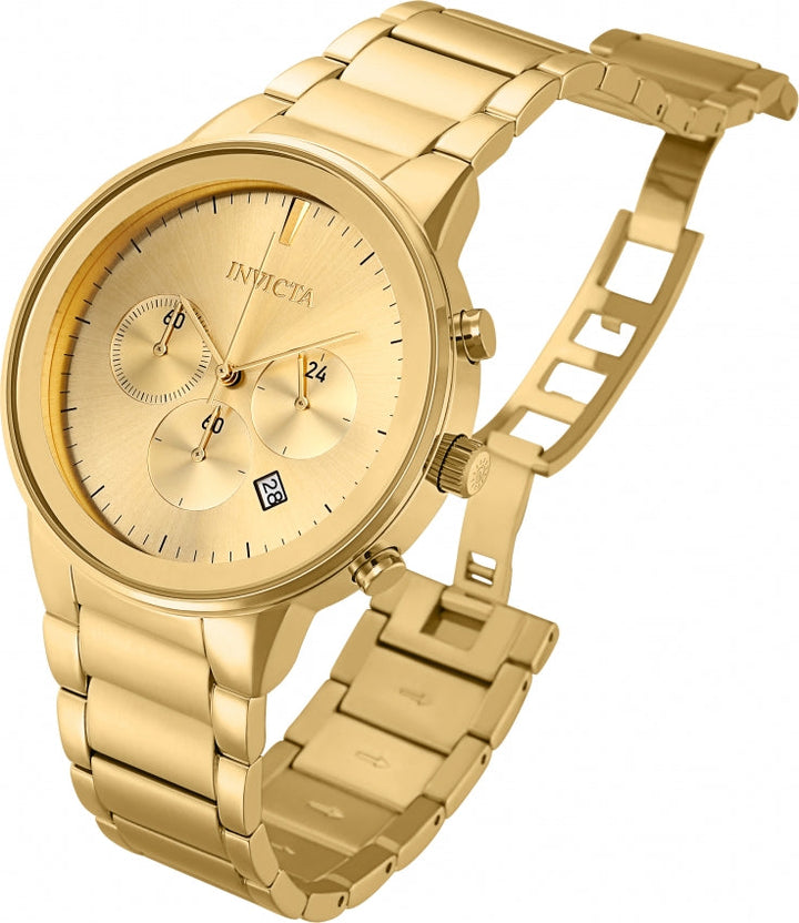 Specialty Chronograph Gold-Tone Dial / Gold-Tone Stainless Steel Bracelet Gold-t