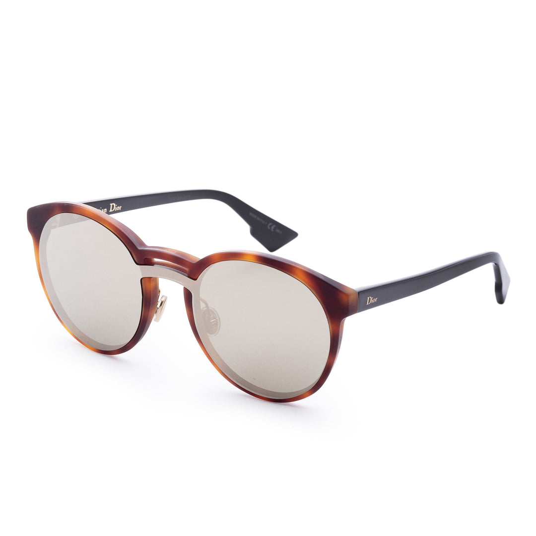 Fashion Black Frame, Gold Lens |  Dial