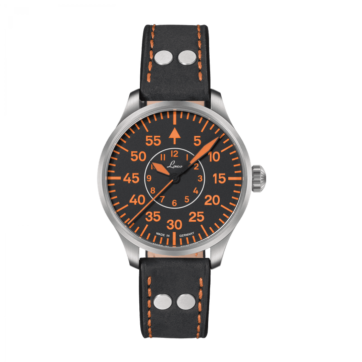 Palermo 39mm Automatic Black Dial