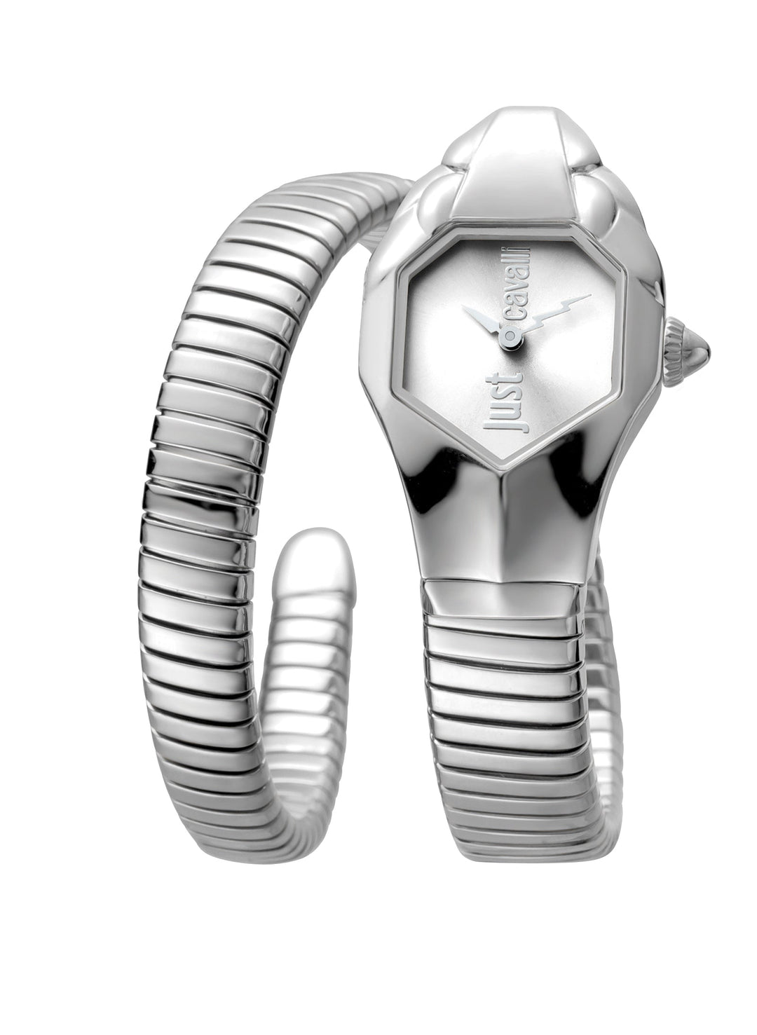 Snake 22mm / Silver / Silver Silver Dial