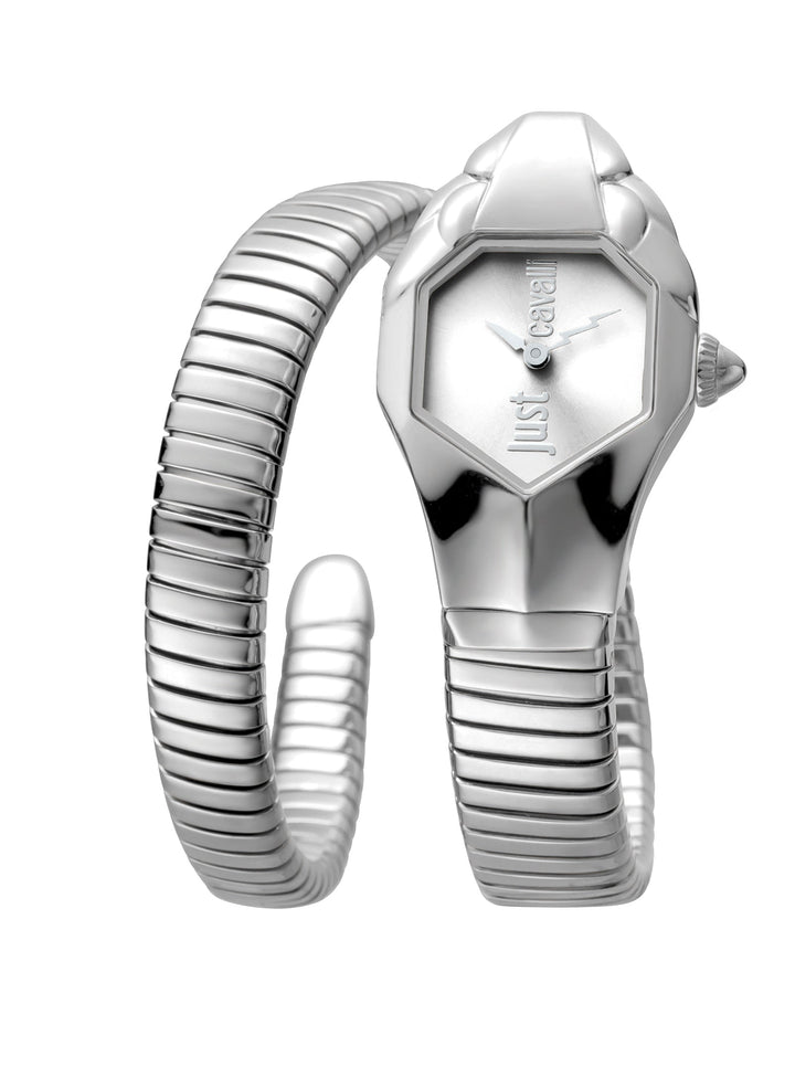 Snake 22mm / Silver / Silver Silver Dial