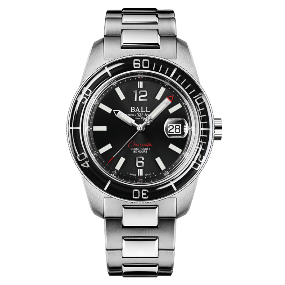 Engineer M Skindiver III Black Dial Black Dial