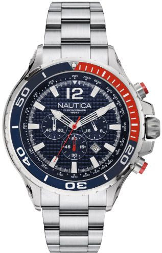 NAUTICA SPORTY Silver / Stainless Steel | Blue Dial