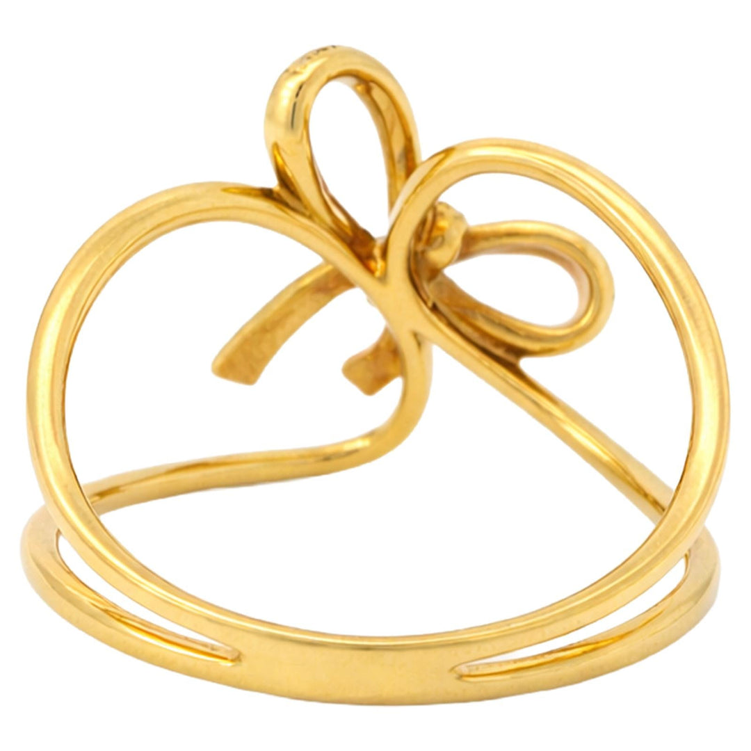 Diamond Bow Statement Ring