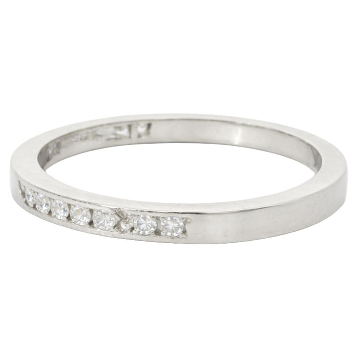 Vintage Scroll Diamond Band