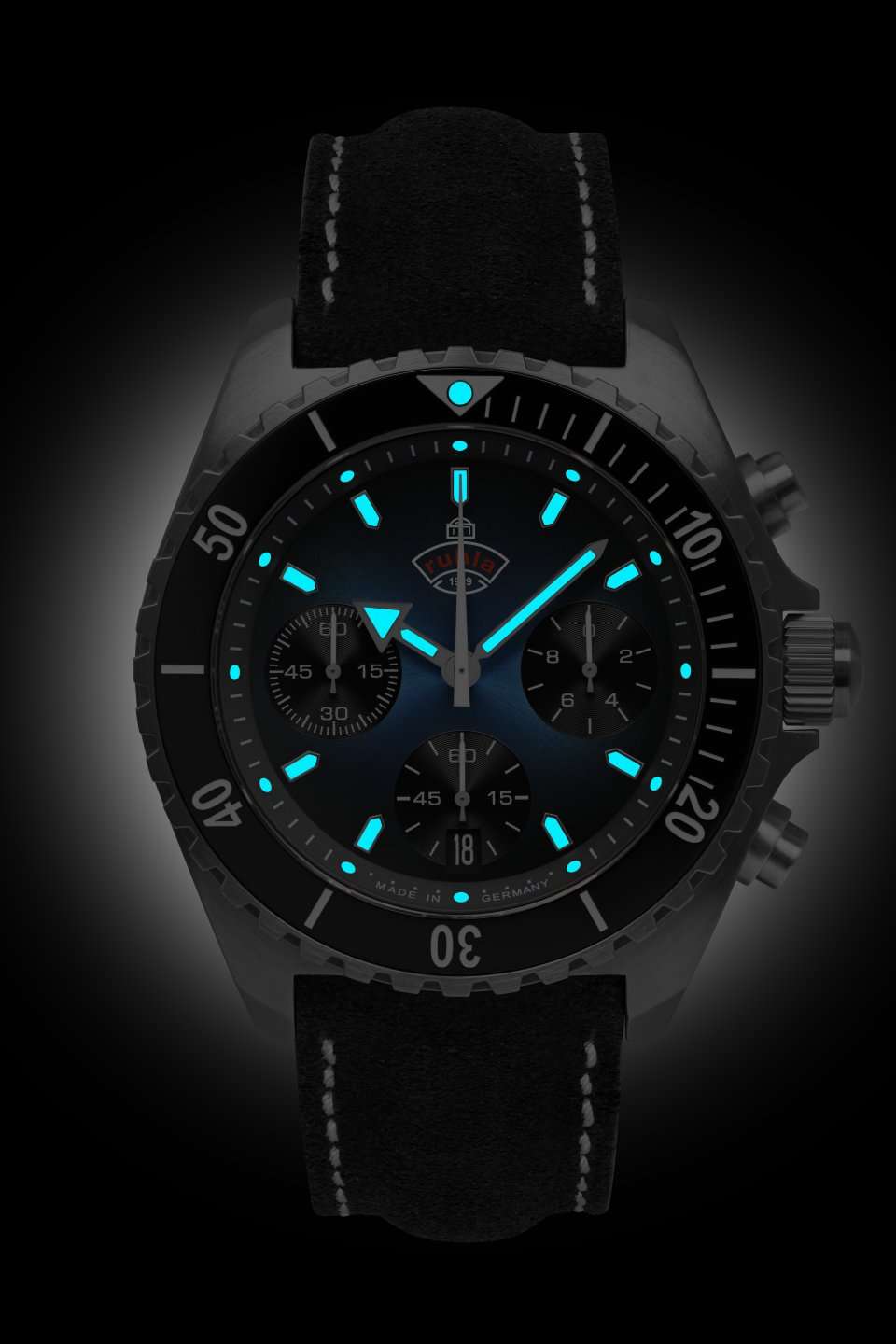 Glasbach Cup Blue Blue Dial