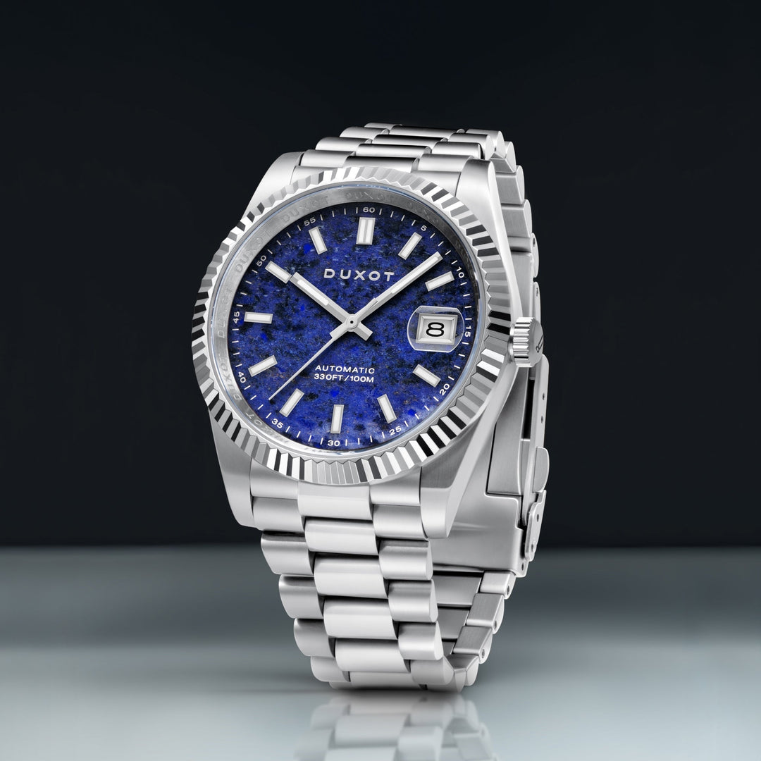 Marcel Automatic Lapidary Limited Edition Blue / Stainless Steel | Blue Dial