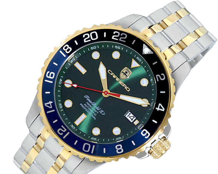 TIME BOLD- X10 GREEN/BLACK-BLUE Green Dial
