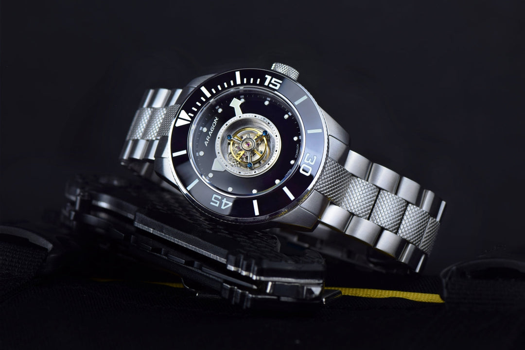 Divemaster Central Tourbillon Automatic 50mm - Black Dial | Black Dial