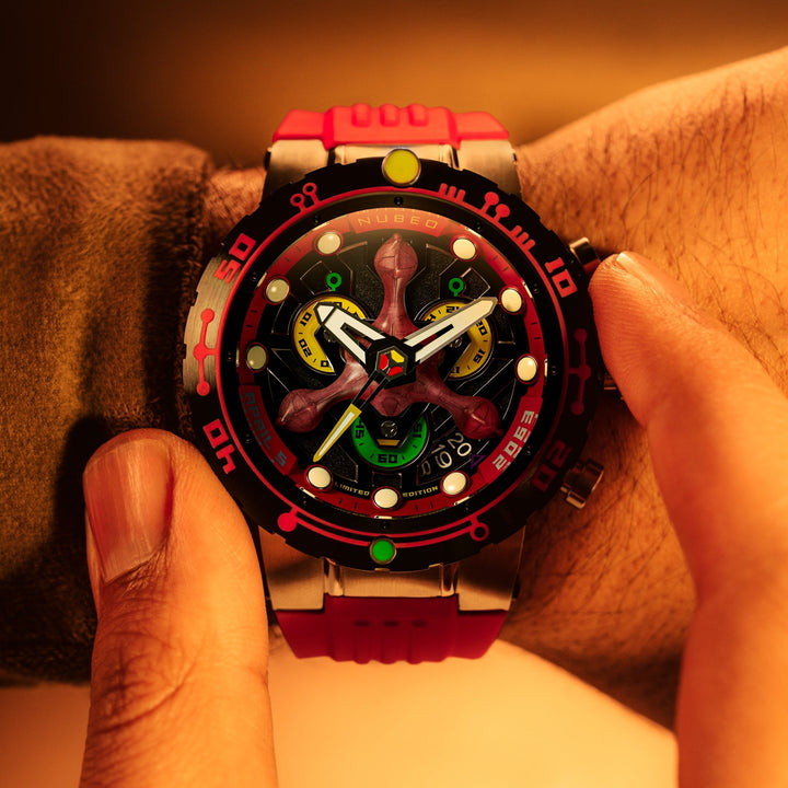 Opportunity Chronograph Star Trek First Contact Day Limited Edition Black / Rubb