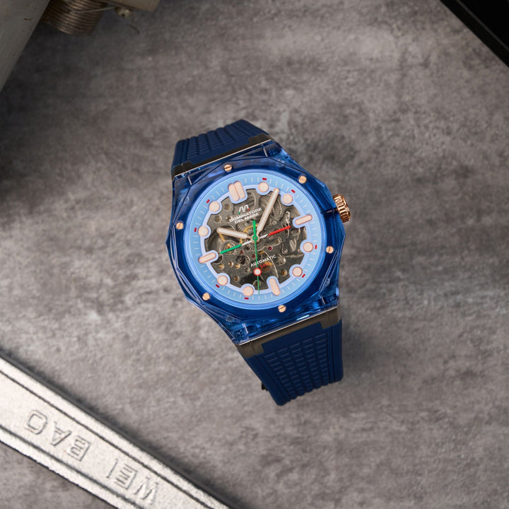 Ravello Automatic Blue / Silicone | Blue Dial