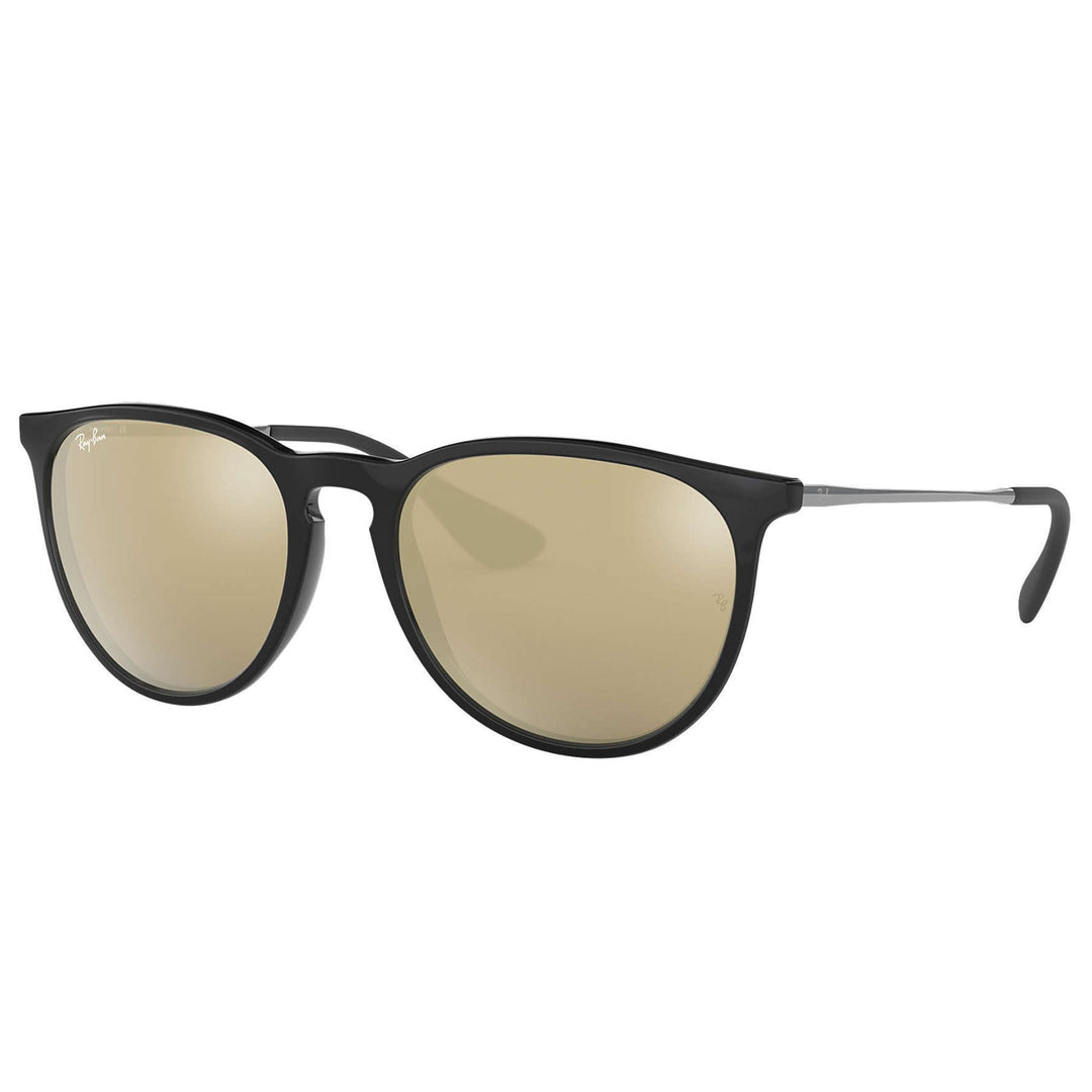 RB4171 Erika Classic WOMEN'S Shiny Black / Light Brown Mirror Gold |  Dial