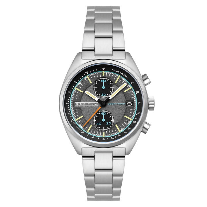 Slipstream Ashen Blast / Silver Stainless Steel Bracelet Gray Dial