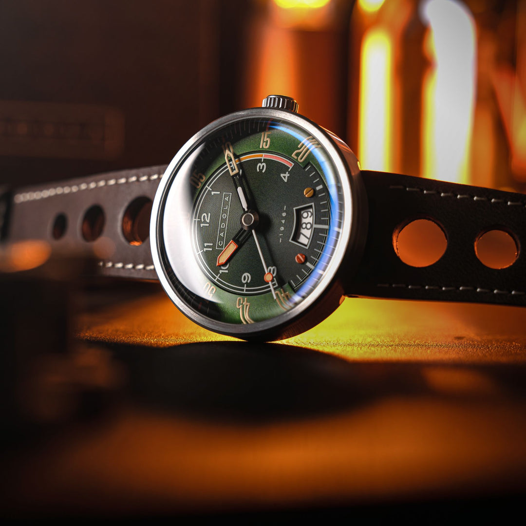 RPM Automatic Green / Leather | Green Dial