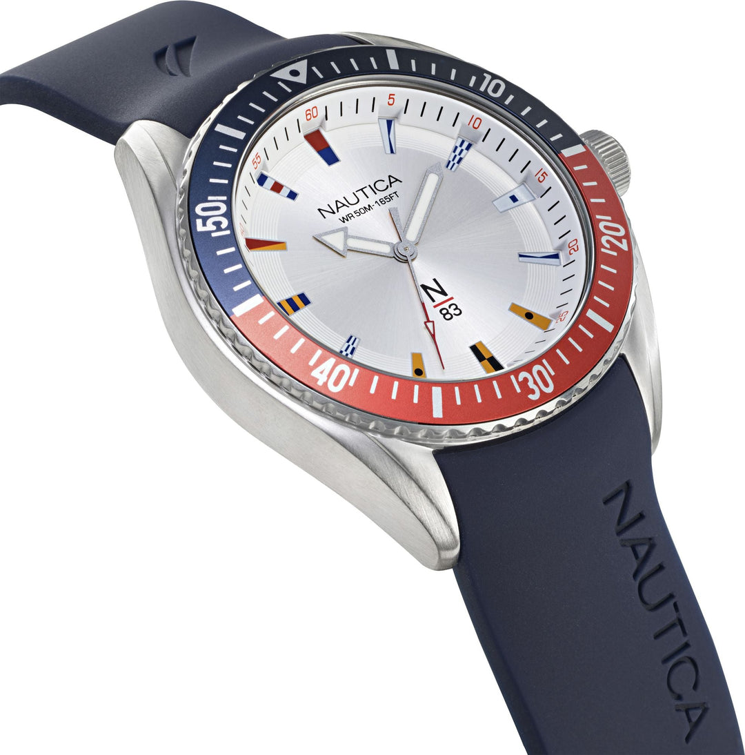 N83 SPORTY Blue / Stainless Steel | Silver Dial