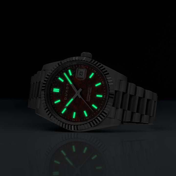 Marcel Automatic Lapidary Limited Edition Red / Stainless Steel | Red Dial