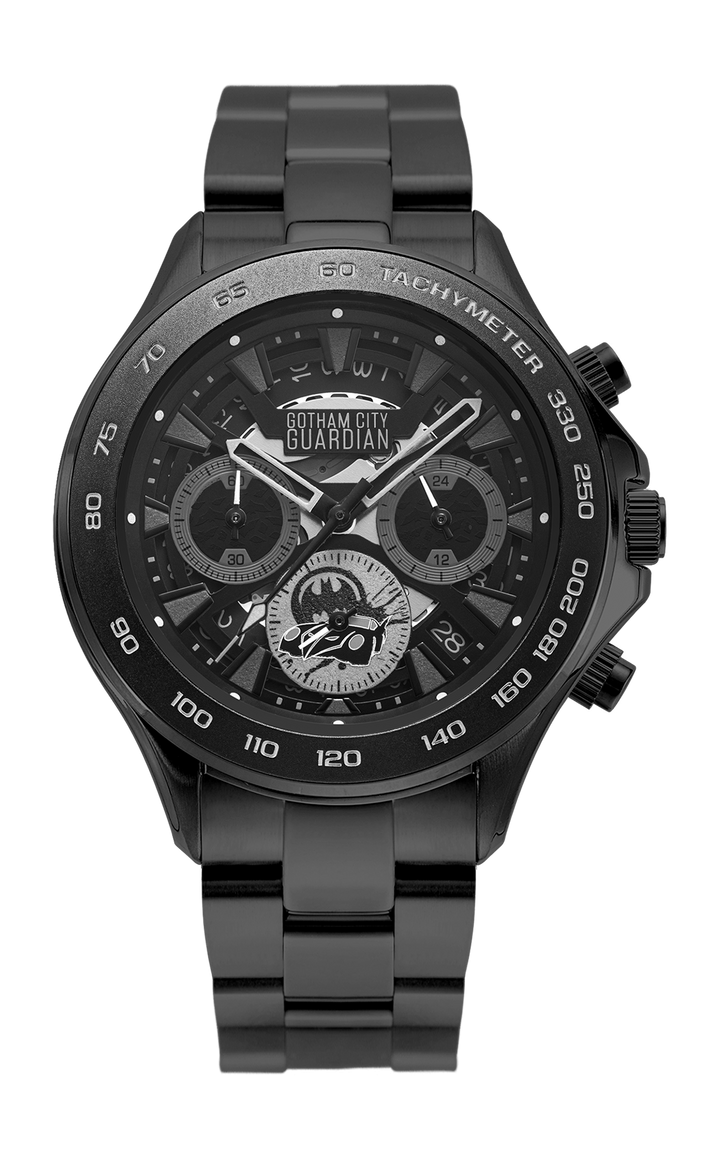 The Batmobile 42mm Black | Black Dial