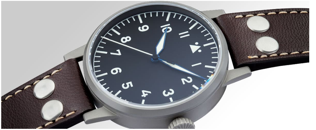 Münster Pilot Watch Original 42mm Automatic Black Dial
