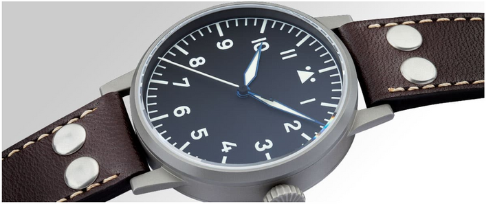 Münster Pilot Watch Original 42mm Automatic Black Dial