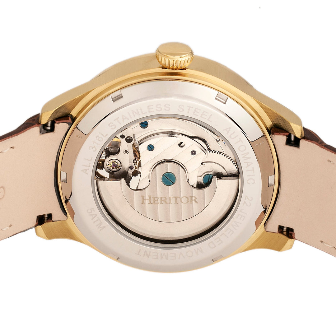 Gregory Gold/Brown | White Dial