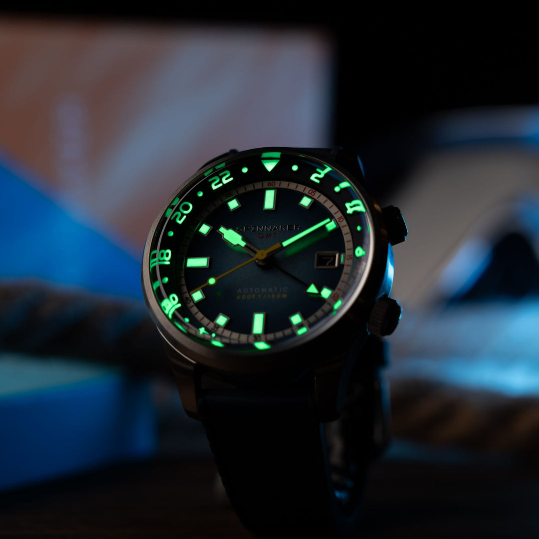 Bradner GMT Automatic Blue/Stainless Steel Blue Dial