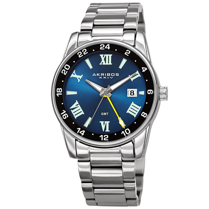 Date Watch Silver/Silver Tone/Stainless Steel | Blue Dial