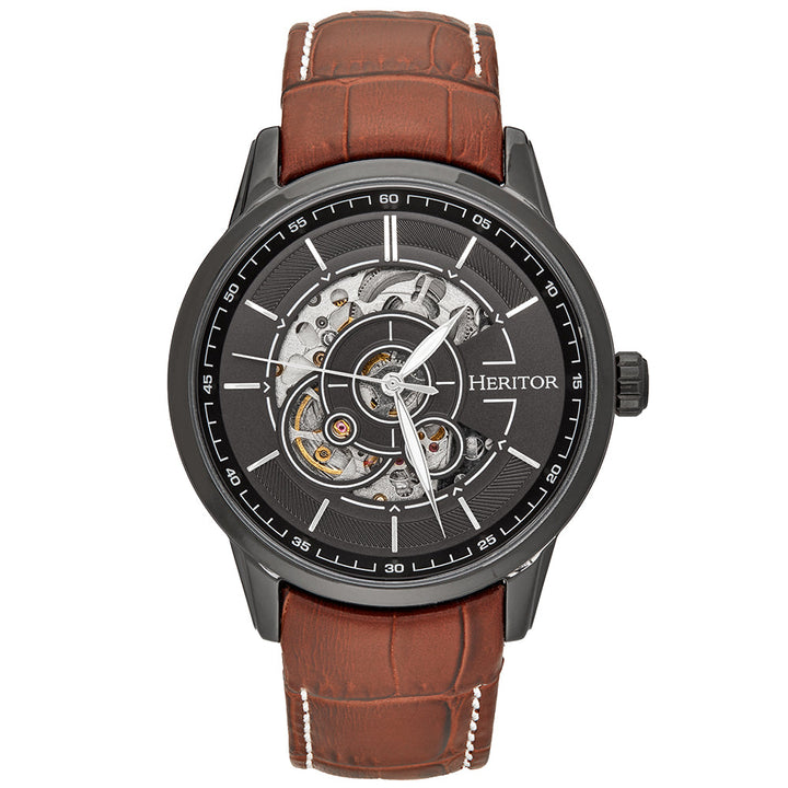 Davies Black/Brown | Black Dial