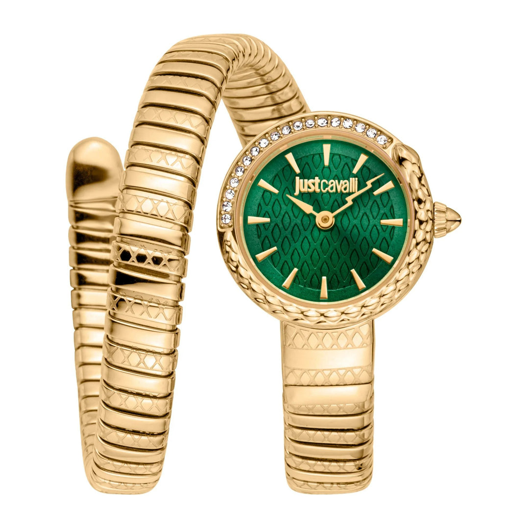 Cerchio Snake 23mm / Green / Gold | Green Dial