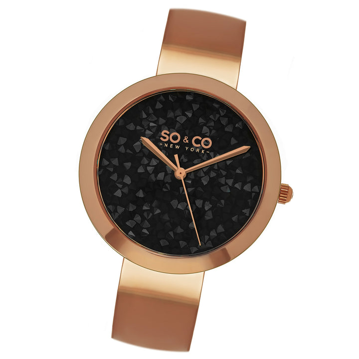 Chelsea 5249.2 Rose Gold/Stainless Steel | Black Dial