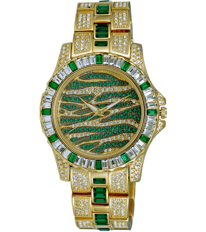 CHAMELEON GREEN / GOLD TONE | Green Dial