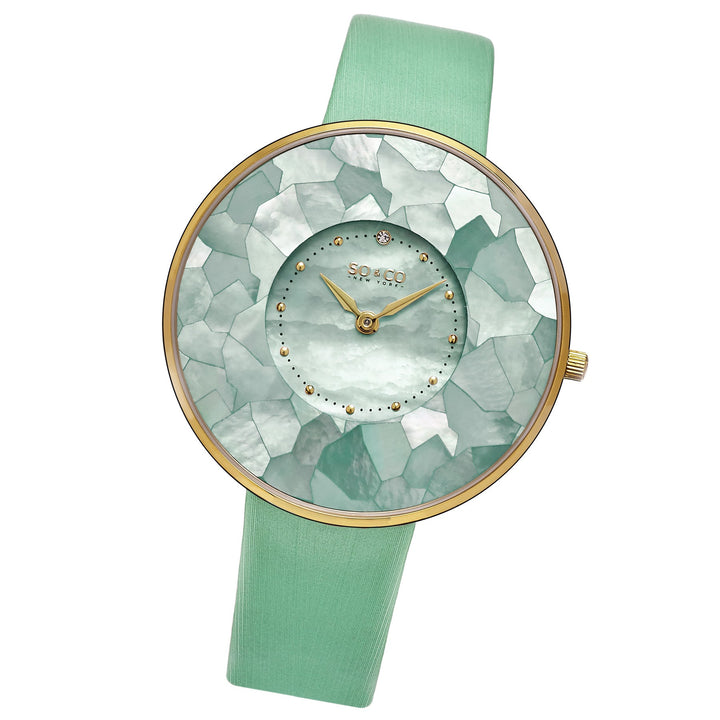 Chelsea Green/Leather | Green Dial