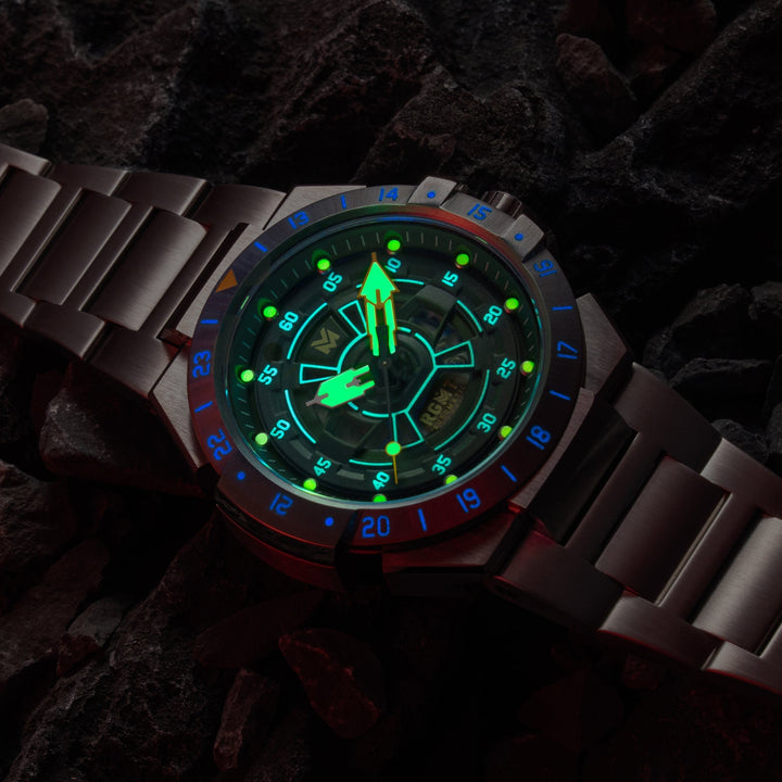 HIMARS AUTOMATIC GREEN / STAINLESS STEEL | Green Dial