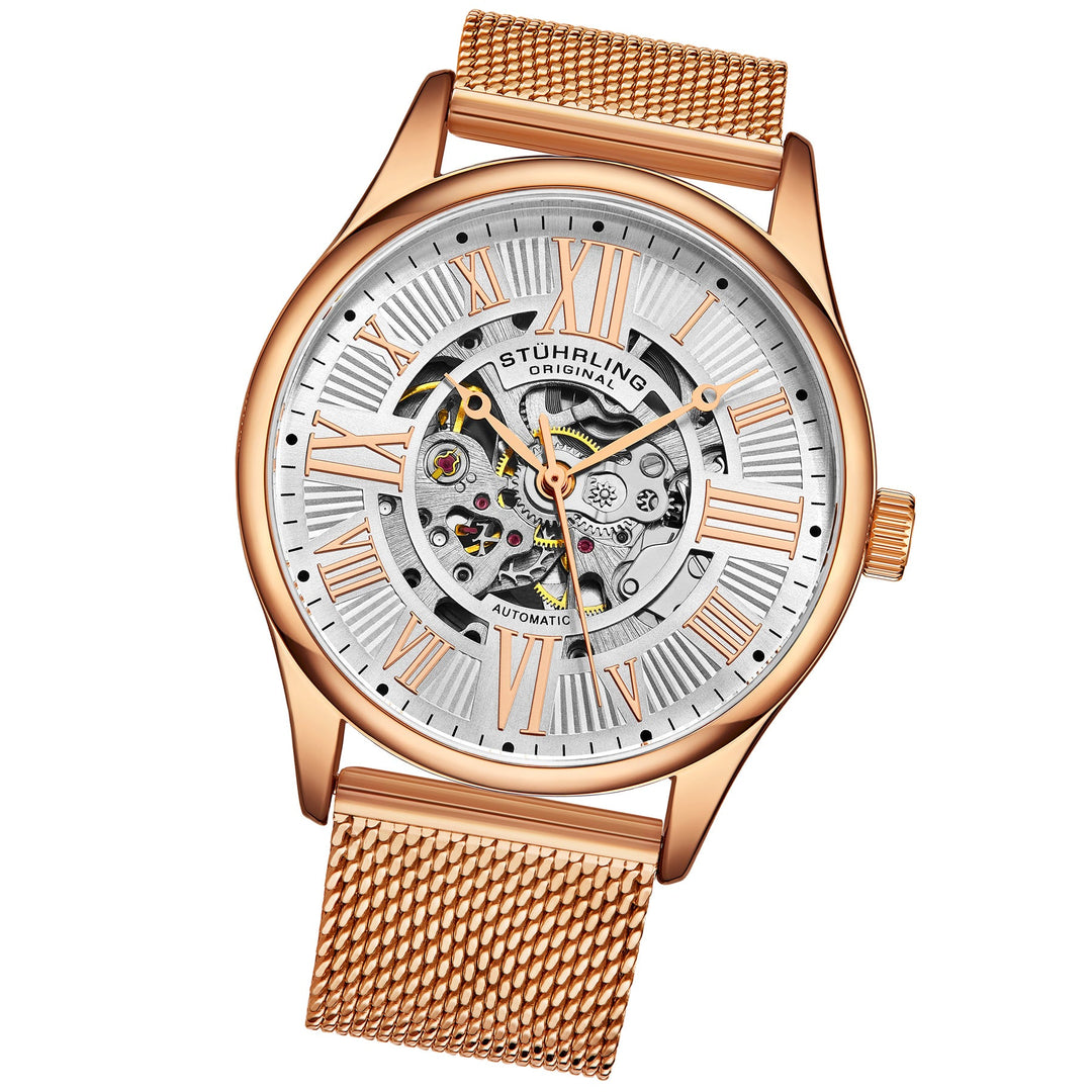 Legacy Rose/Stainless Steel/Silver Dial/Rose Case | Silver Dial