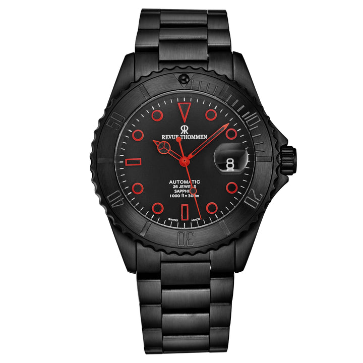 Diver 17571.2676 / Black | Black Dial
