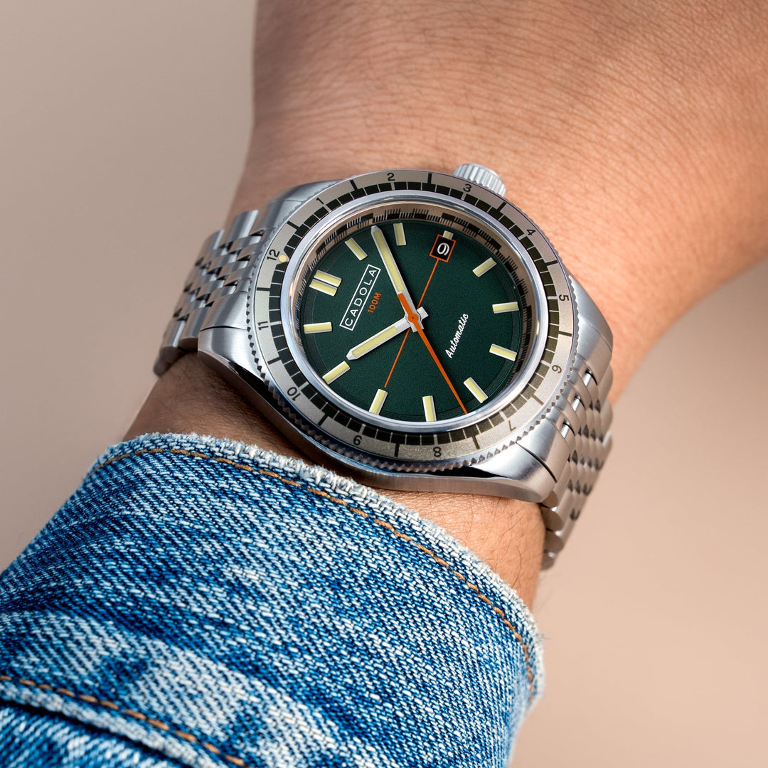 Ahrens Automatic Green / Stainless Steel | Green Dial