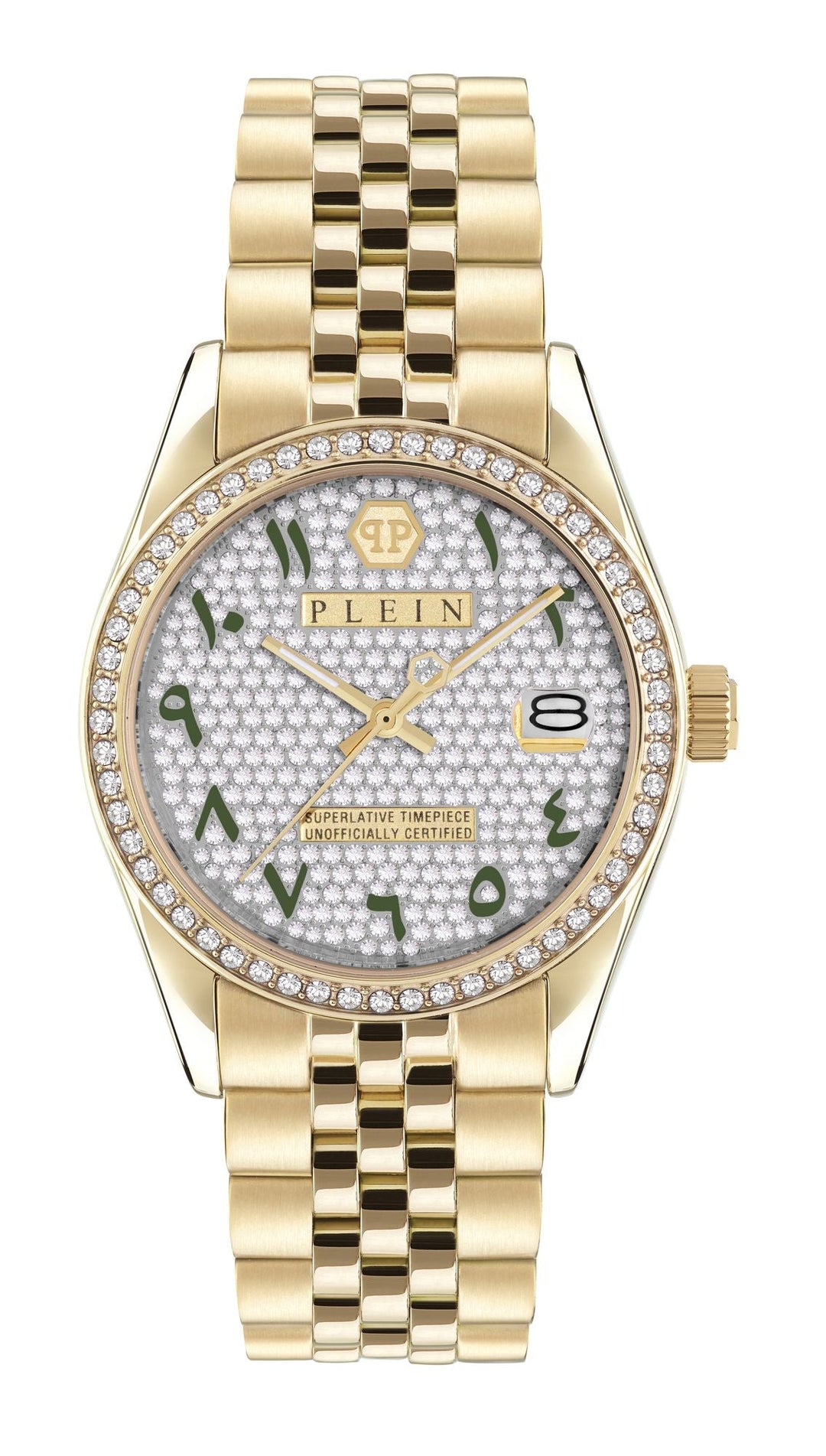 Date Superlative White / Stainless Steel | White Dial