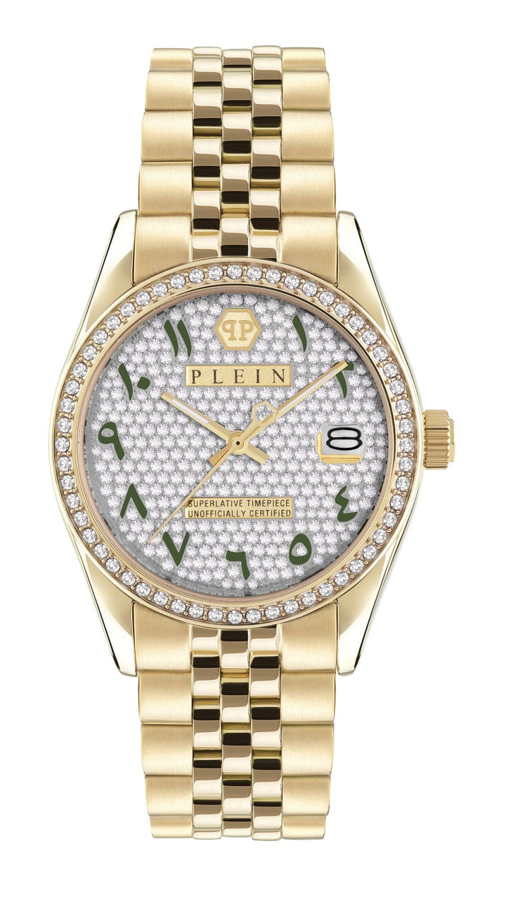Date Superlative White / Stainless Steel | White Dial