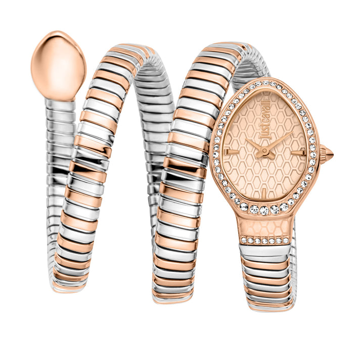 Carezza 22mm / Rose Gold / Silver and Rose Gold | Rose Gold Dial