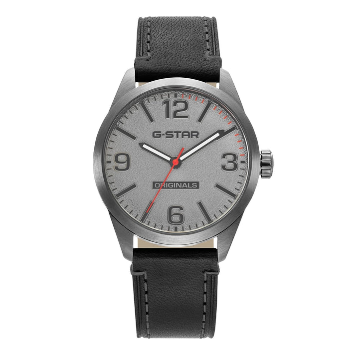 Originals Gray Dial / Black Leather Strap Gray Dial