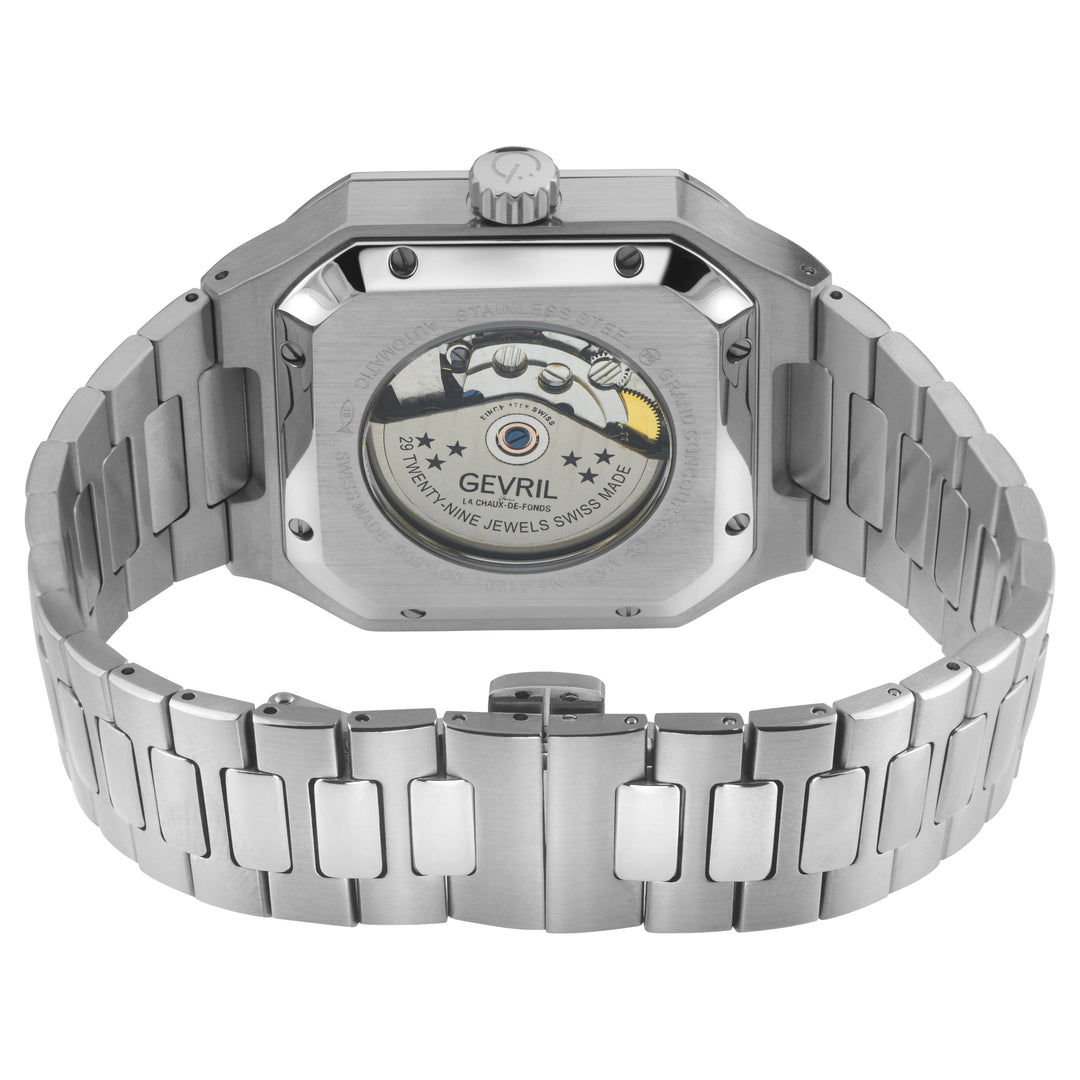 Grand Concourse Swiss Automatic, 316L Stainless Steel Case, Black Dial, 316L Sta